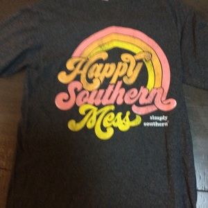 SIMPLY SOUTHERN happy southern mess tee